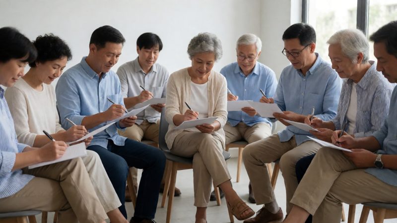不同人群的手写方案建议 配图